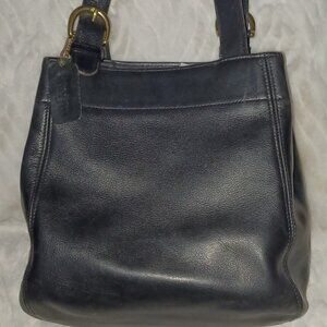 Coach Waverly Soho Bucket Bag, Black Leather